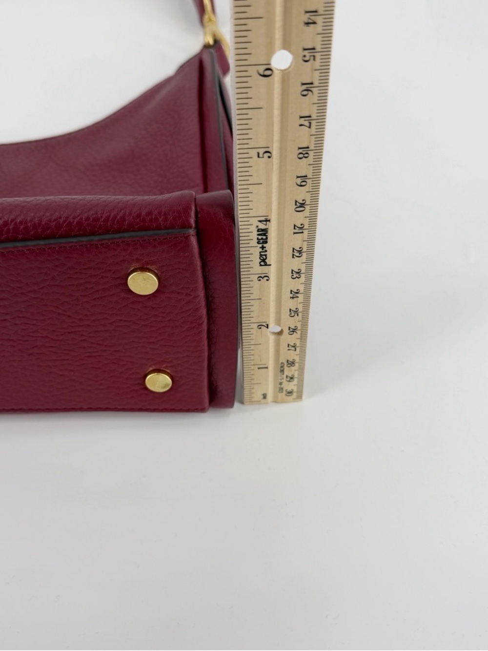 Radley London Sloane Street Medium Leather Shoulder Purse Cranberry Red - Picture 7 of 14